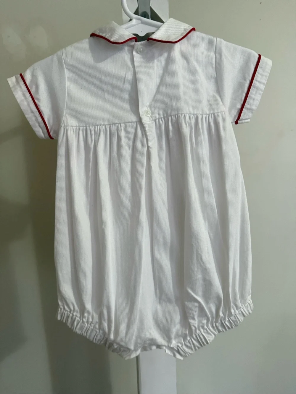 Willbeth Smocked Bubble Romper